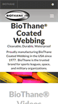 Mobile Screenshot of biothane.us